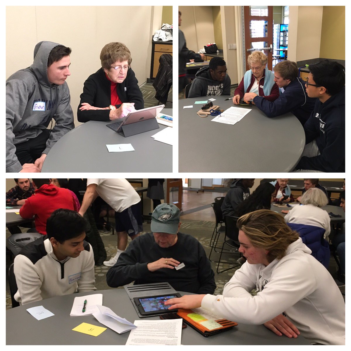 ManheimTownship's tweet photo. Another Cyber Seniors Session in the books! @Township_Tech  #MTProud #MTstudentsgiveback https://t.co/5MRDyxkbbm