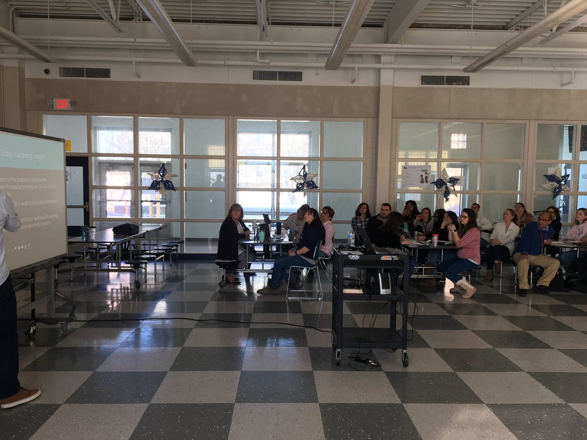 sandhartford's tweet photo. Question formulation technique & Step 3 of Data Wise! #SANDStrong #datawise #DME #AllHandsOnDeck #buildingcommunity #callibration #consensus #priorityquestion #CircleUp #teacherleaders #cultivatingleaders https://t.co/RbMMb4BMpC
