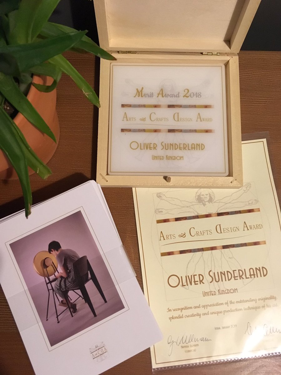 Thrilled to share the news that the KRAFFT spinning wheel was a merit award winner in the 2018 Arts and Crafts Design Awards! #acdawards2018 #designaward