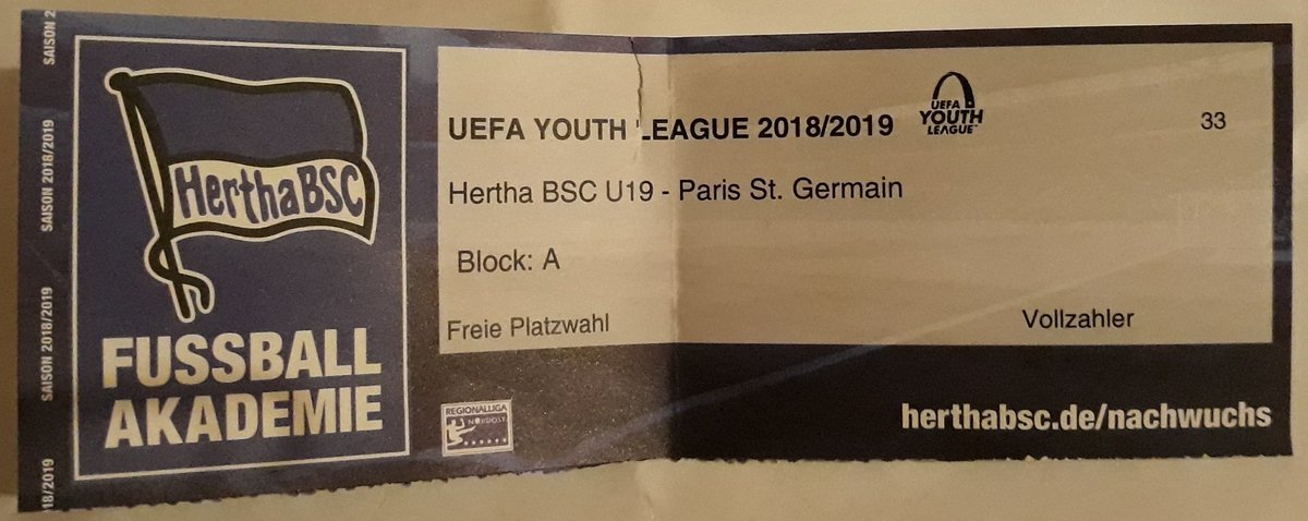 RegionalnaPilka's tweet photo. #biletnadziś #U19 #UYL #BSCPSG https://t.co/tkSWDRDkmU