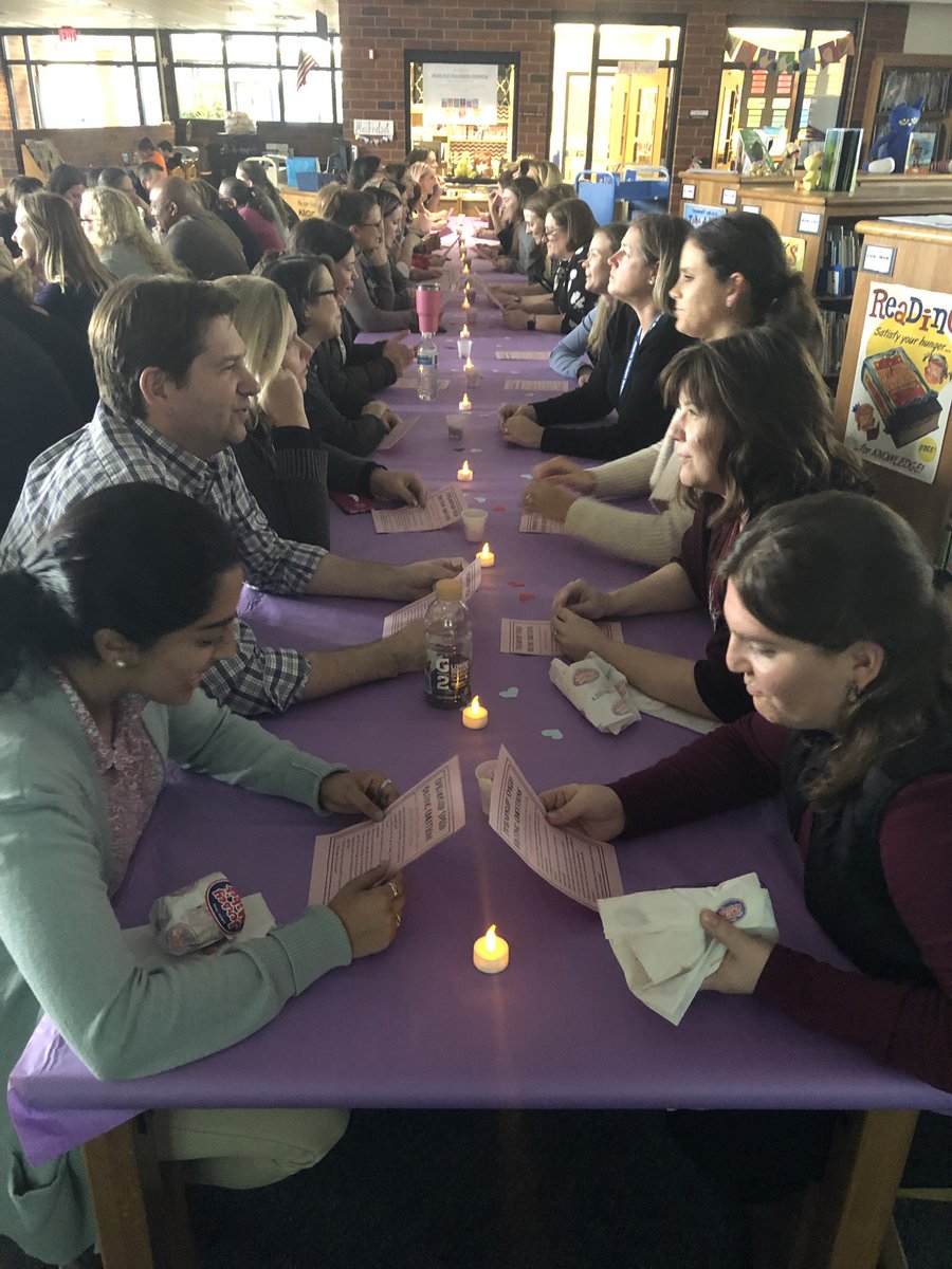 Staff friendship speed dating 💗 <a href="/Tolbert_ES/">Tolbert Elementary</a> #TolbertCares #tolbert19