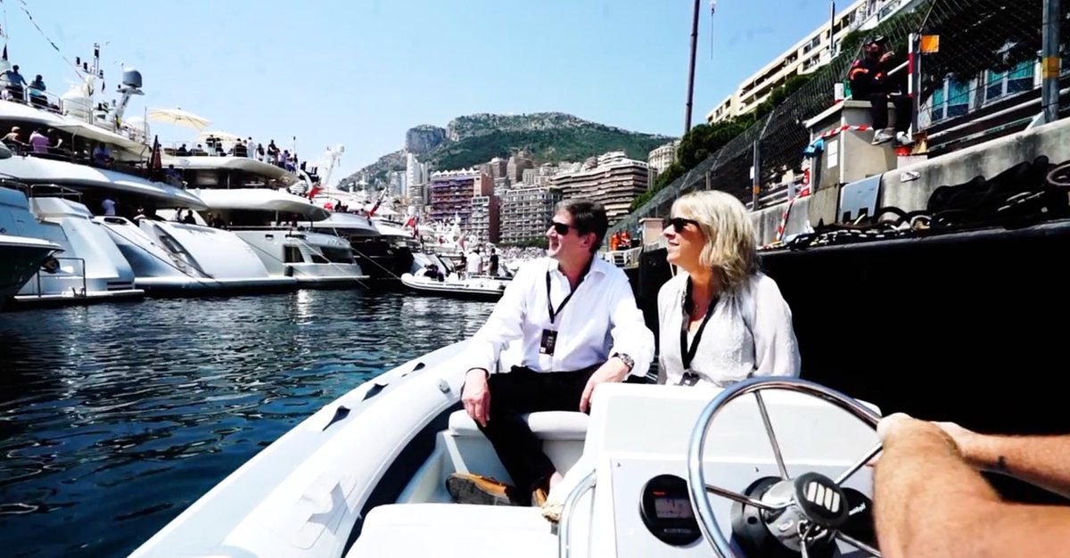 Vision4Sport's tweet image. Arriving in style to watch the Monaco GP in the best seat in the house (yacht) 😍🏎🛥 #monacogp