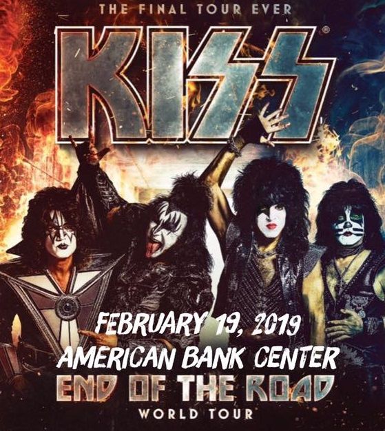 KISSopolis's tweet photo. KISS Set To Play The American Bank Center Arena In Corpus Christi, Texas Tonight #ππ§πππππ‘πππ¨ππ https://t.co/1dv0fgoEAQ