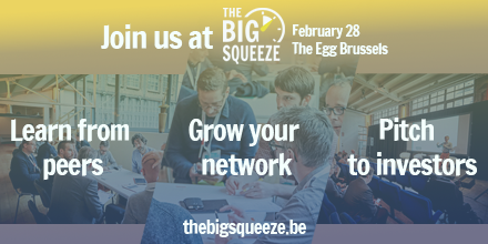 Are you joining us on The Big Squeeze on Feb 28? Featuring 60+ startup &amp; scale-up exhibitors, 25+ CEO speakers, 2 workshops &amp; 2 dedicated matchmaking sessions, definitely must attend!
Tickets still available: thebigsqueeze.be