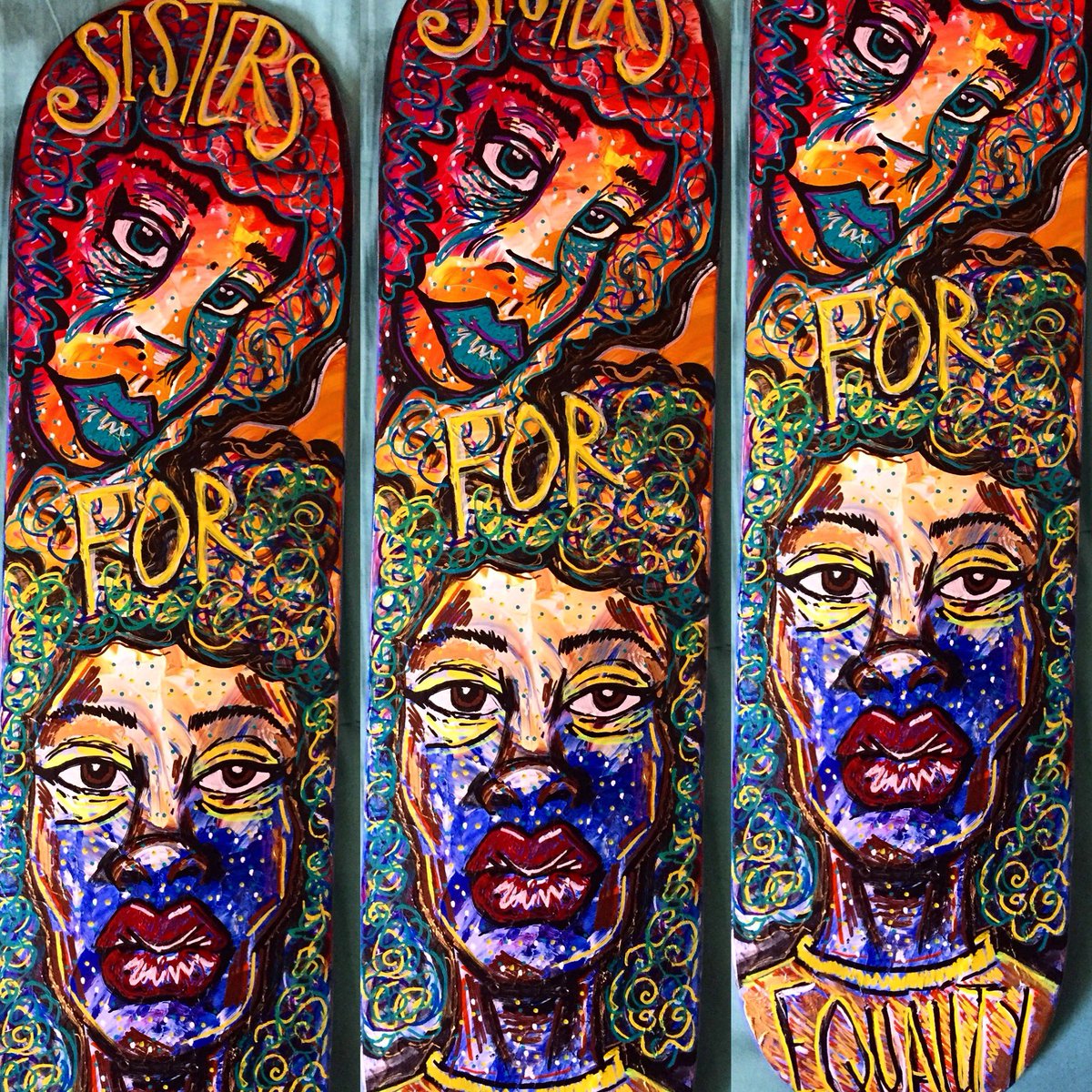 CaraaBelll's tweet photo. We must use our voices to stand up for each other..We are all one.. I honor the divine in all, and forever cherish you.
-
-
#caraabellla #caraabelllacreations #artforpark #ponshop #local #fxbg #art #deck #sisters #equality #equalrights #standup #speakout #blackhistorymonth https://t.co/PdXGYIwTOA