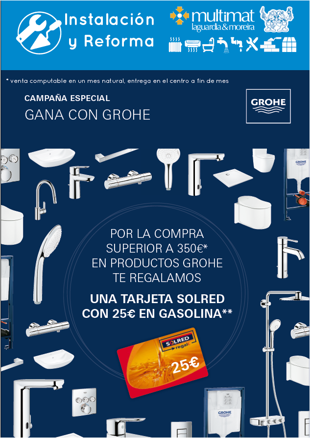 Multimat_LM's tweet photo. Gana 25€ en Gasolina con GROHE, Solo en https://t.co/rgPzhrJoej https://t.co/DnehEIcQ5T