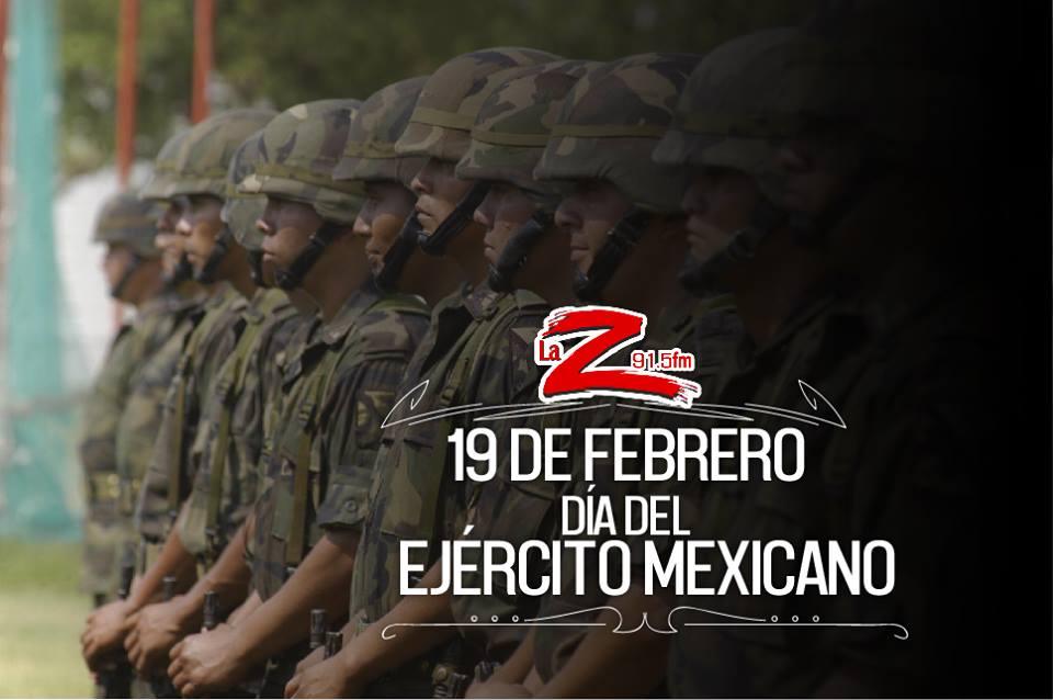 ⭕️✅19 de Febrero #DíaDelEjércitoMexicano, conmemorando el 105 aniversario de la institución conformada por las fuerzas militares terrestres y aéreas, encargadas de resguardar la soberanía del Estado mexicano y la paz en su territorio.