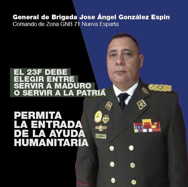VoluntariosxVe's tweet photo. 2/3
Tenemos instrucciones de escribir un mensaje de reflexión (sin violencia), a cada jefe militar responsable de las zonas del país para que dejen entrar la #AyudaHumanitaria y nos acompañen a lograr la libertad.🇻🇪
#SoldadoEscucha
#YoSoyVoluntario https://t.co/WAretp5jbT