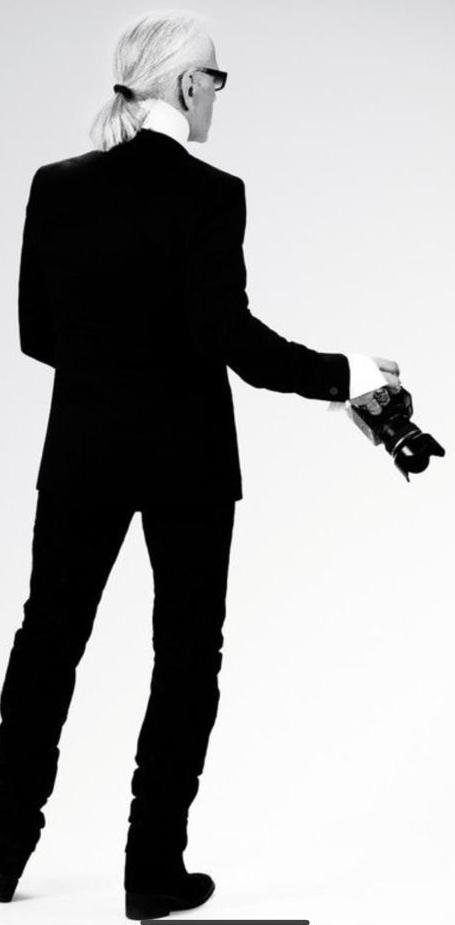 Today we have lost a genius and an Icon ! Goodbye Mr. Lagerfeld. R.I.P