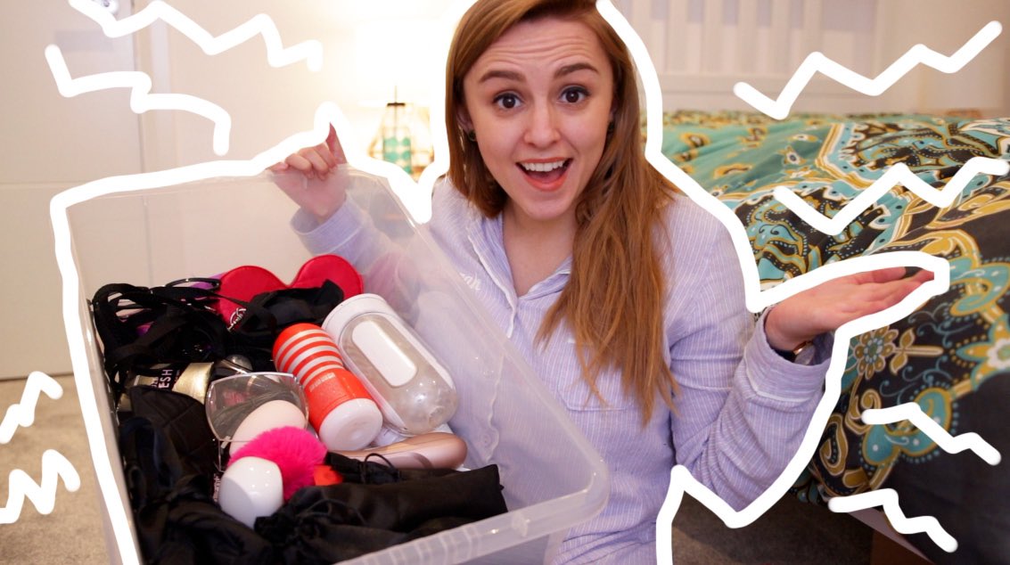 Hannah witton lesbian sex with sex toys Hannah Witton On Twitter New Video A Very Silly One Marie Kondo Ing My Sex Toys Declutter My Sex Toys With Me Lollllll Do They Spark Joy Https T Co Qivuviasnh Https T Co Gnxtaapubr