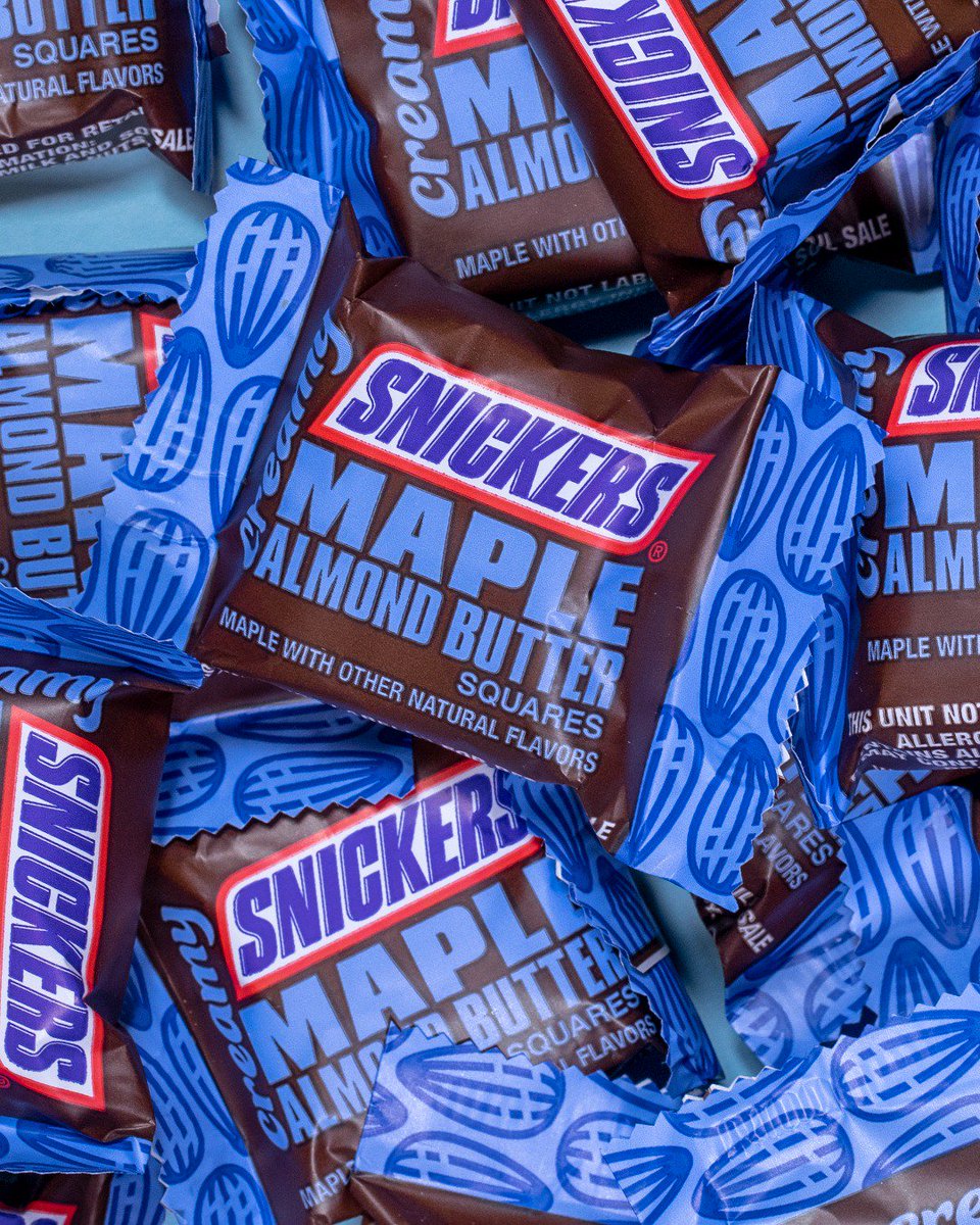 SNICKERS's tweet image. Maple Almond Butter is making its appearance in this Creamy #SNICKERS takeover. Have you tried it yet?