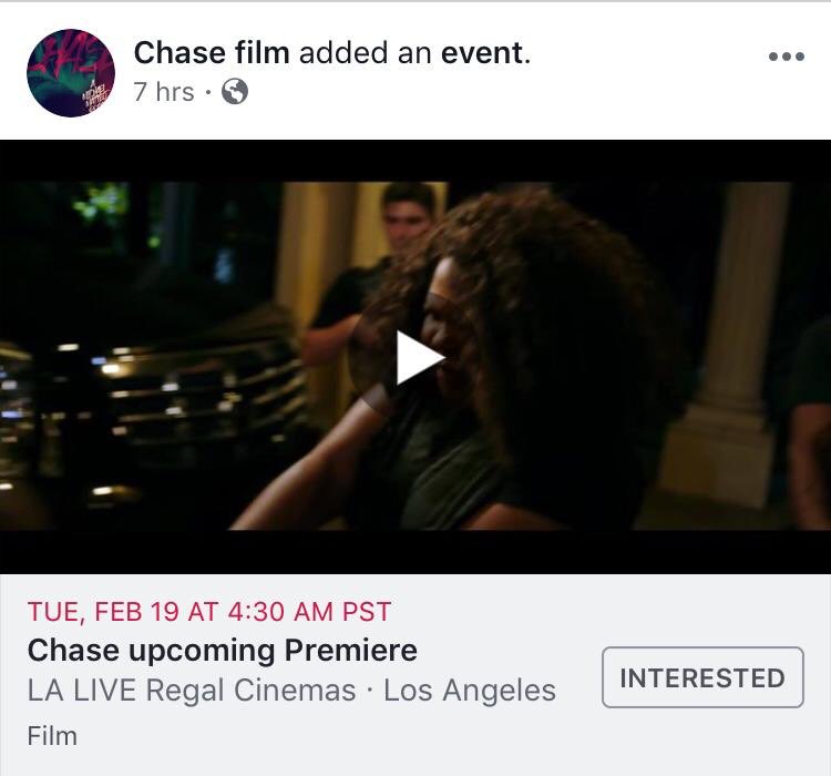 oghenekaroitene's tweet photo. The world Premiere of @chasemoviereal which I’m proud to be one of the casts is happening today in few hours... few tickets left Via this link - https://t.co/1pLiBCdonu
#ChaseFilm #OghenekaroItene
@chasemoviereal
@FilmTVDiversity
See you there .... https://t.co/3R9bGK3s0w
