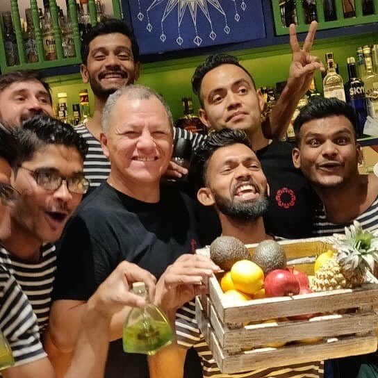 XicoIndia's tweet photo. What a fun #Saturday evening we had when the team from @limantourmx (No. 11, World’s Best Bars) took over the bar @xicoindia!
Is it too early to #throwback to #XicoXLicoreriaLimantour ?🙃
PC: @shetty_shetty_1 https://t.co/NgvworWenQ