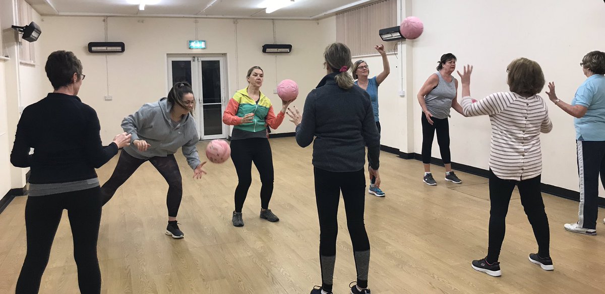 netballinthe's tweet photo. Action shots from our hand / eye co ordination session at #Walking #Netball last night! #beanbags #squishyball https://t.co/PJfRnkRbjm