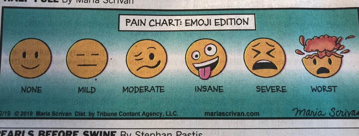 simonnash1980's tweet photo. Pain Chart - Emoji Edition 😝
#Pain #PainChart #FirstAid #FirstAidCommunity #Nurse #NurseCommunity #Paramedic #ParamedicCommunity ⛑ https://t.co/wesGXBS7ic