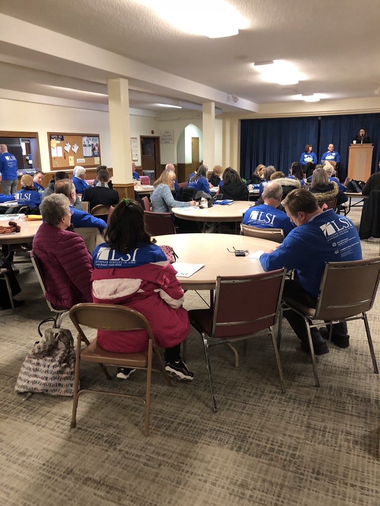 Advocacy break-out session on Medicaid with LSI lobbyist Amy Campbell, LSI Director of Finance Dana VanRoekel, and LSI Director of Services for People with Disabilities Cody Lewton. #LDH2019