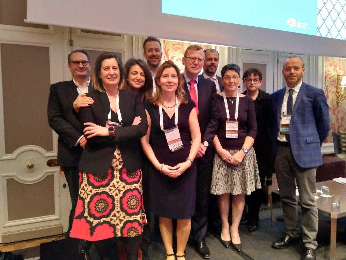 INTABrussels's tweet photo. And many thanks to the Project Team volunteers of #INTAParis, here with the @INTA_President! https://t.co/oywAHVozm3