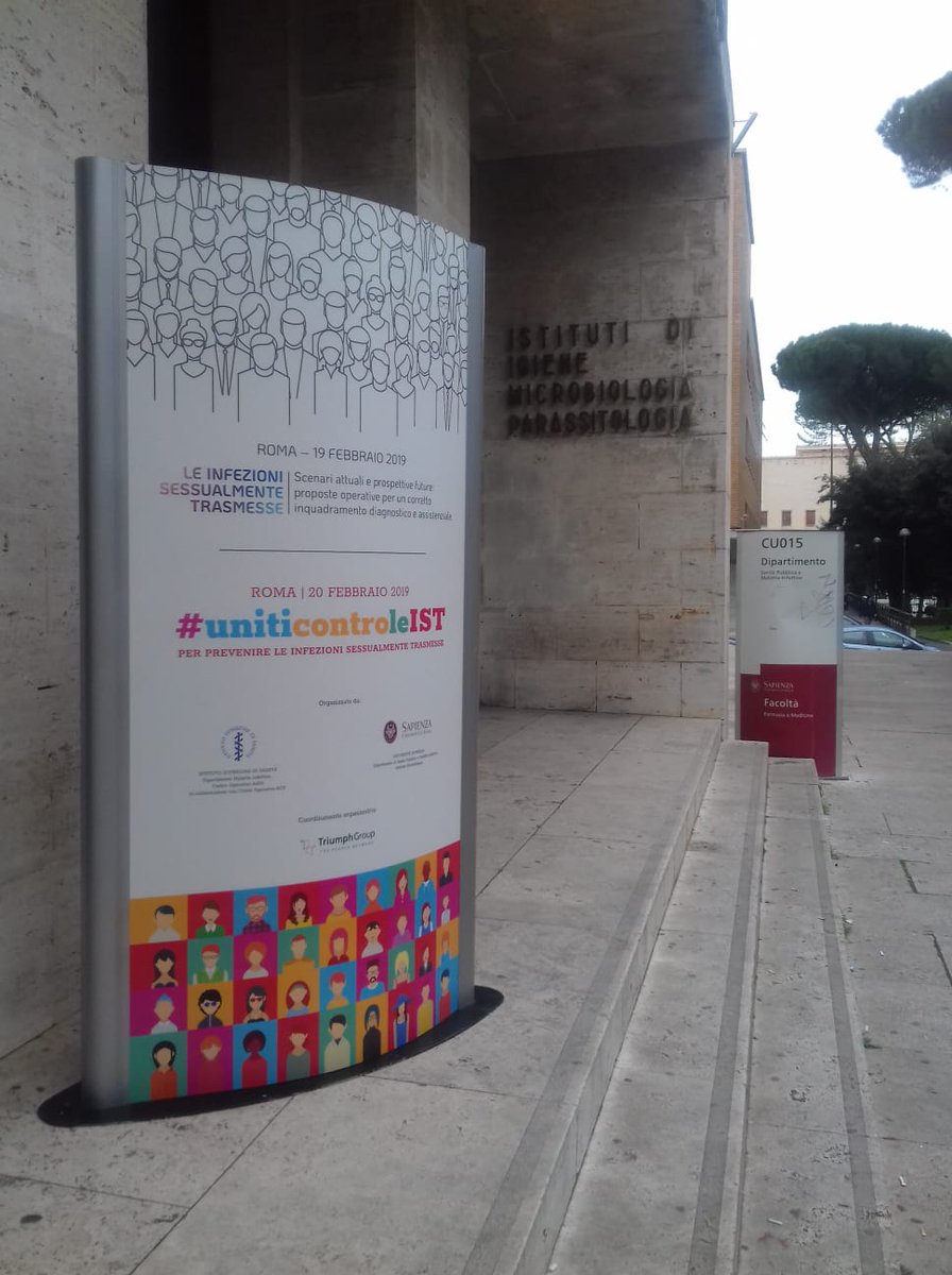 TriumphGroupInt's tweet photo. Si è tenuto oggi presso la Sezione Microbiologia del Dipartimento di Sanità Pubblica e Malattie Infettive della @SapienzaRoma l'evento #uniticontroleIST per prevenire le infezioni sessualmente trasmesse, organizzato da l'ISS e La Sapienza con il supporto di #TGI #uniticontrolAIDS https://t.co/1a4OImAKdF