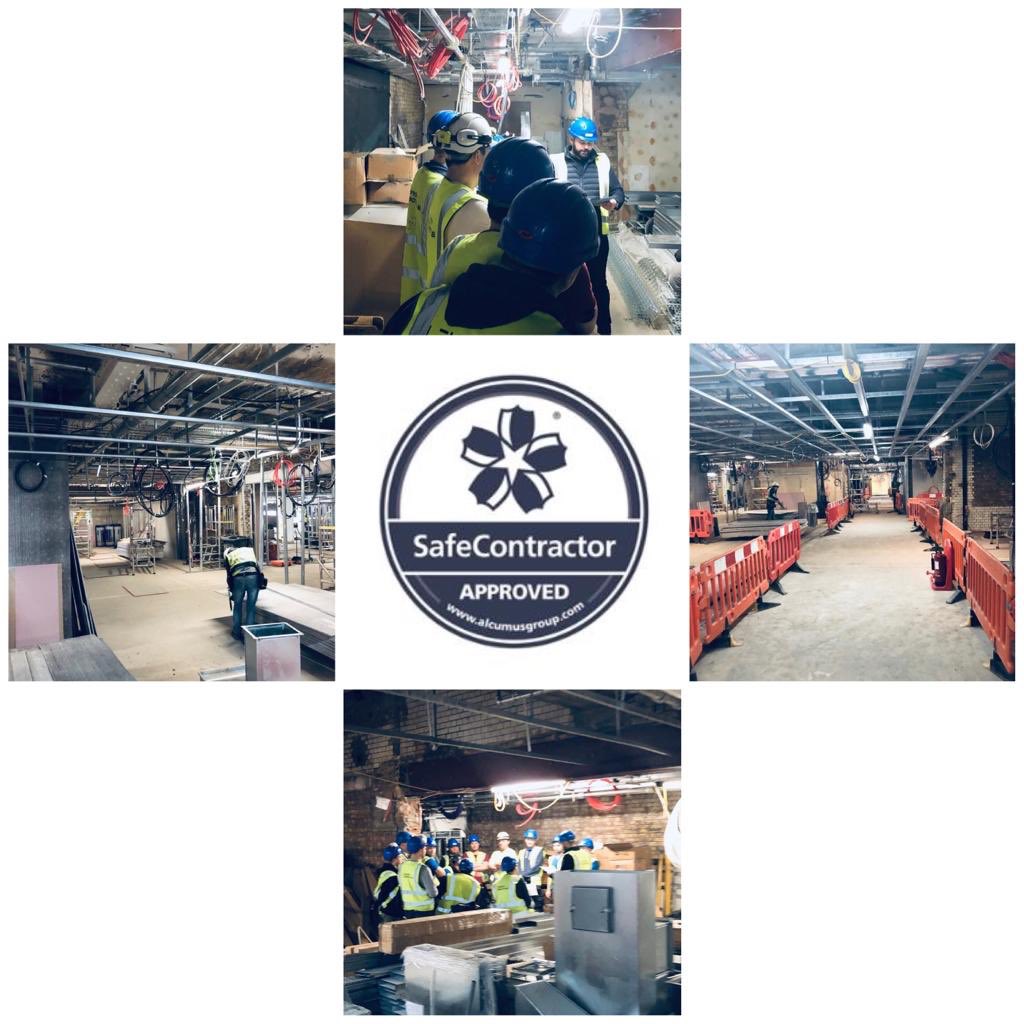 Safety Briefing <a href="/Harrods/">Harrods</a>! Fostering a good Health &amp; Safety culture. #quality #SafetyFirst  #hendryelectrical #poweringsuccess #Construction