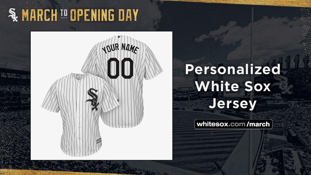 white sox jersey personalized