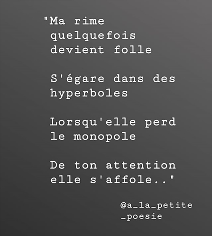 rredacs's tweet photo. #LesBeauxMots d'À la petite poesie
Vitrier de profession, Franck porte un amour profond pour le rap. Les chanteurs à texte. Gainsbourg. Brassens. Renaud. Autant de sources d’inspiration qui lui ont donné envie d’écrire de la poésie. Pour dépeindre le monde qui l’entoure. https://t.co/Ckdr1S4K2i