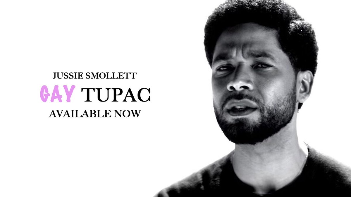 realcapcity's tweet photo. #JussieSmollett Releases New Album "Gay Tupac" (PARODY) https://t.co/LYPVRKdcw5 https://t.co/BE06kOF4Cp