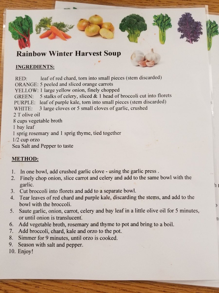 MsFailRoom30's tweet photo. Today's cooking class is winter soup.
#MDUSD #MDEEagles https://t.co/1w5BykNtN8