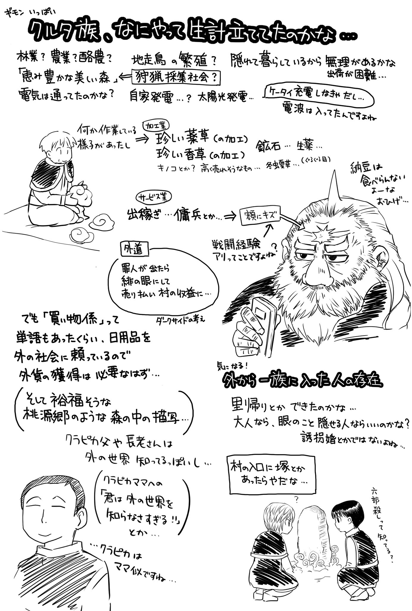 ヤドカリチョフ ハンターハンター0巻クラピカ追憶編読みました 感想と疑問でぐるぐるしていました 結果 疑問点とか書き出した壁新聞みたいなものが出来上がりました 以下 T Co Sizblptjdm Twitter