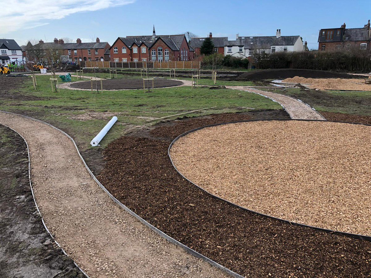CrostonTogether's tweet photo. Great progress on The Rec @LancsEnvFund @postcodetrust @postcodelottery @biglotteryfund #croston https://t.co/7jiOewzuFo