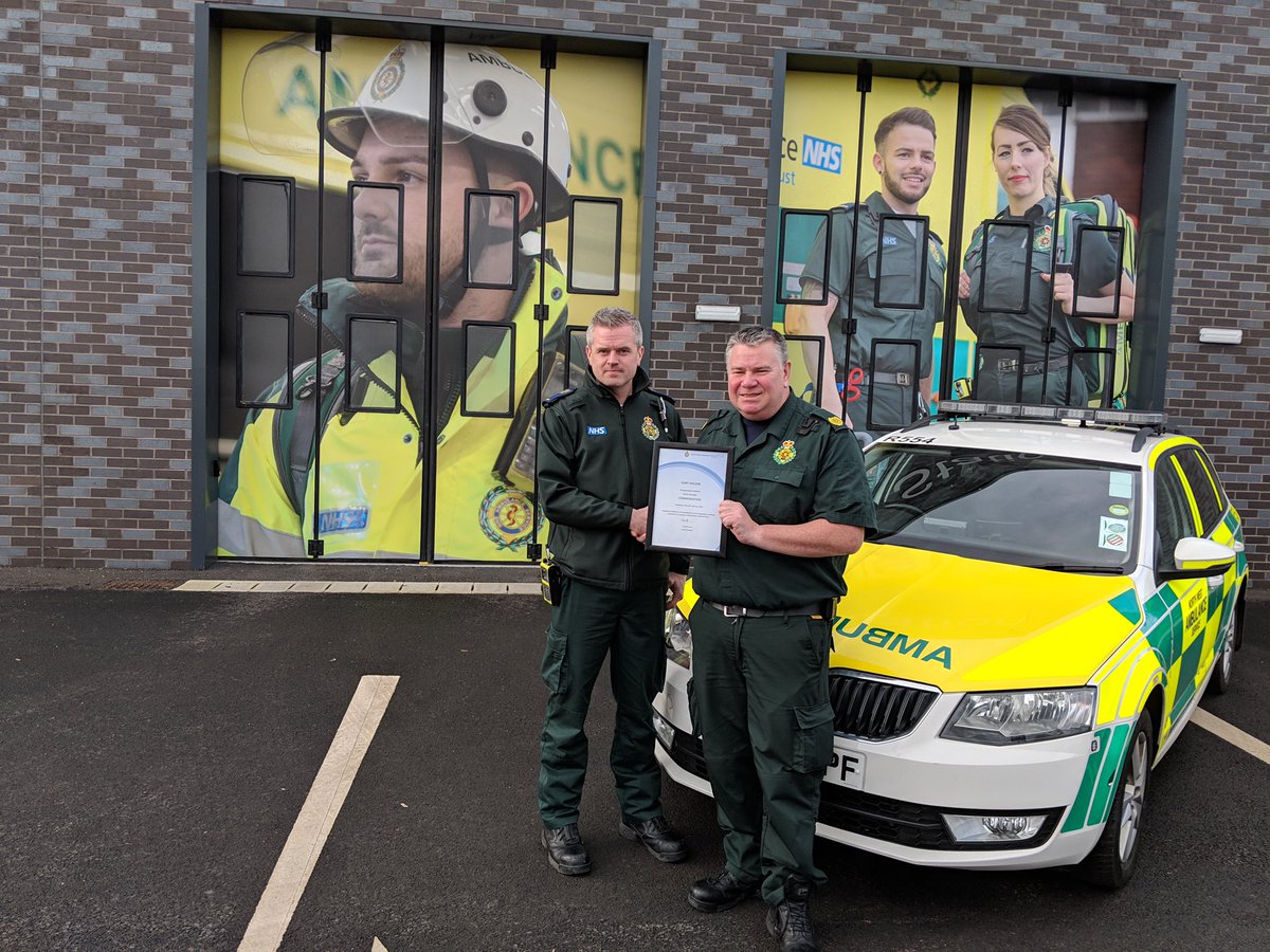 Great to hear about a commendation for Gary, one of our #Paramedic staff who stopped while off duty to help a critically unwell patient until the arrival of our resources, then stayed with the crews and assisted to stabilise the patient before transport to MTC - #inspirational