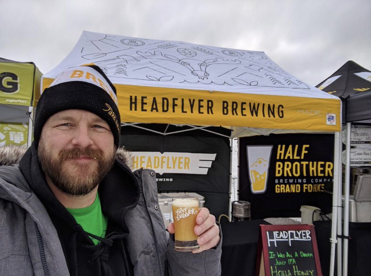 HeadFlyerBrew's tweet photo. Neil’s excited for Winter Dabbler this weekend. Who are we gonna see there?! https://t.co/DuYAA24Xhi