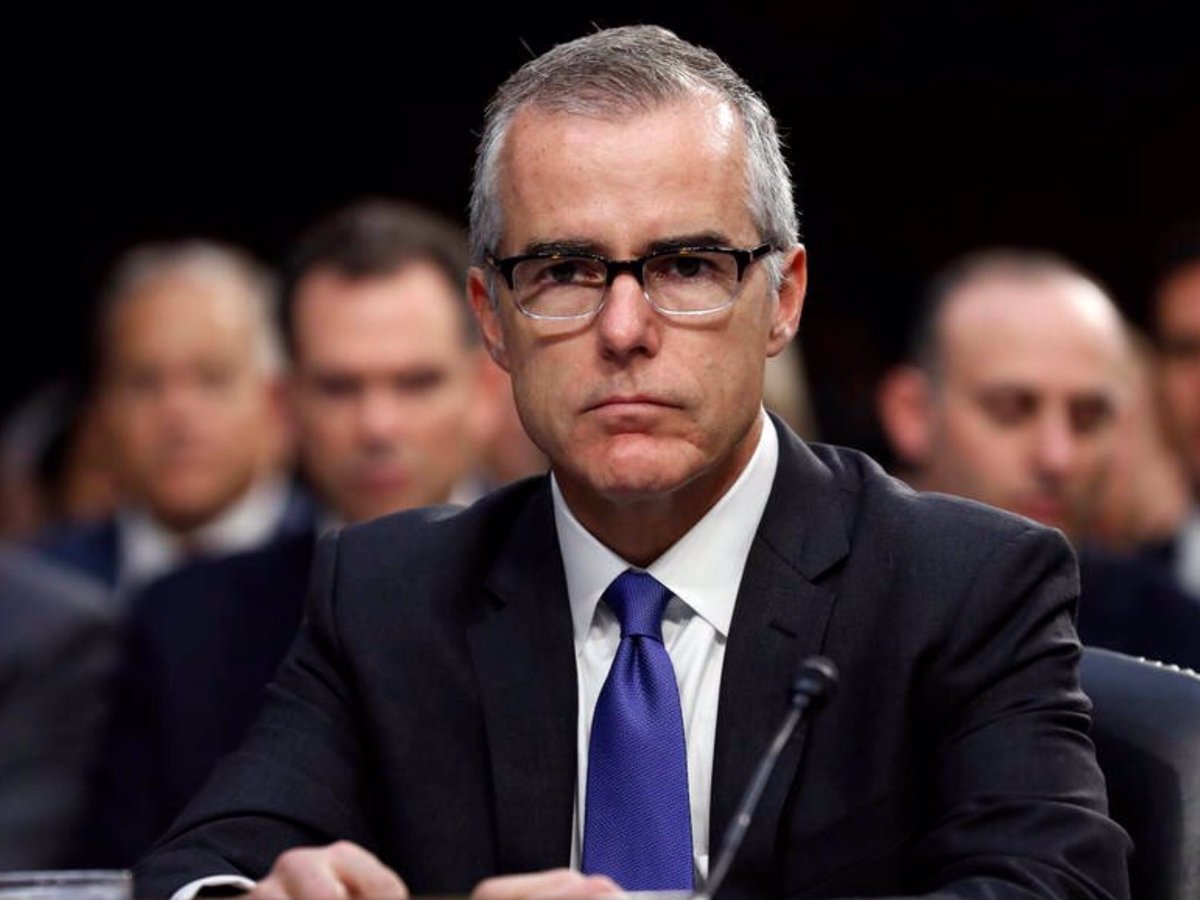 VanidaPeters's tweet photo. Did you watch #AndrewMcCabe on 60 Minutes? He lied & got fired!
What came out from this interview is his help to destroy credibility of high rank FBI & AG. He accept invitation for interview to destroy @POTUS, but his credibility is gone in the process. #DeclasNow #Trump2020 https://t.co/MYC8tFCrh4