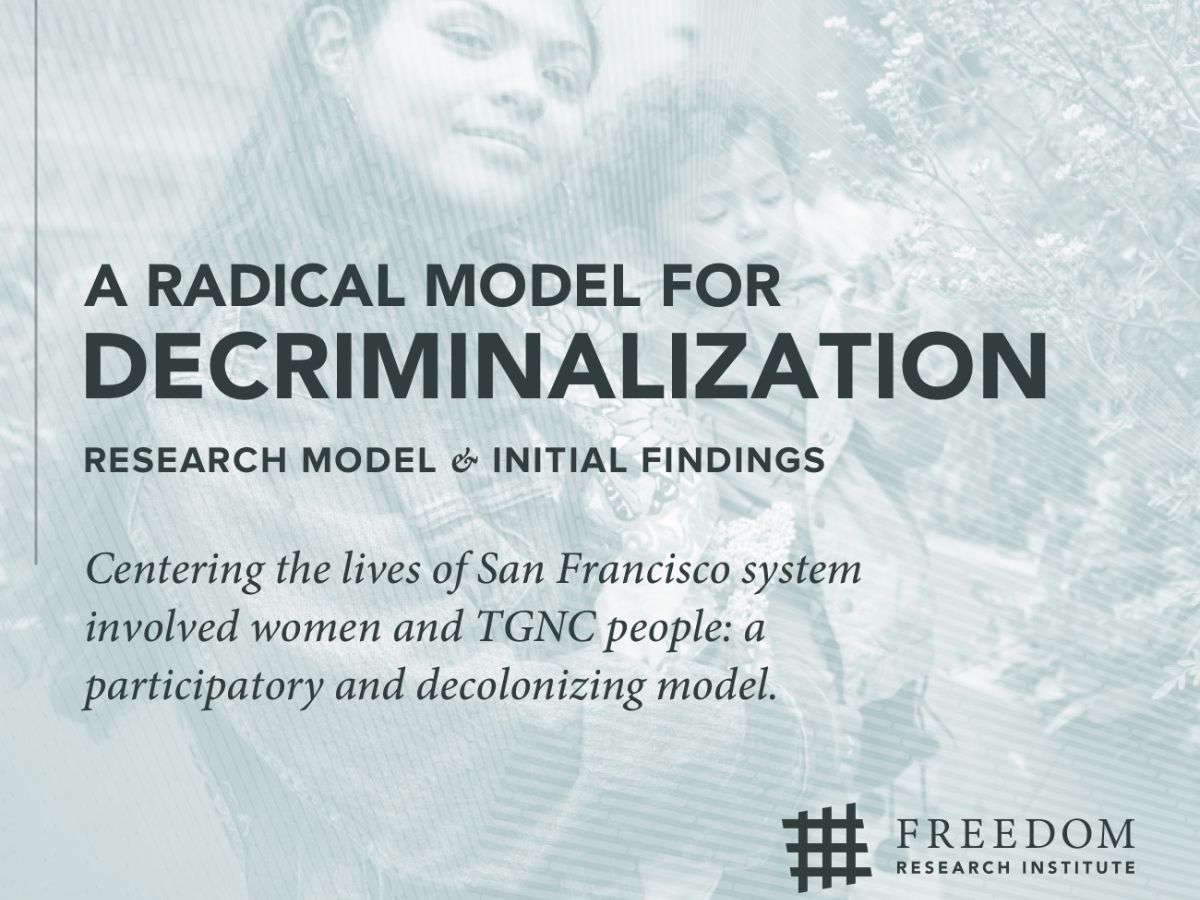 YoungWomenFree's tweet photo. Launching the Freedom Research Institute and Our First Report: A Radical Model for Decriminalization - https://t.co/MDnVkepLMR #2BFree #Freedom2030 #SisterWarriors #YoungWomenFree https://t.co/CKguI1YHBz