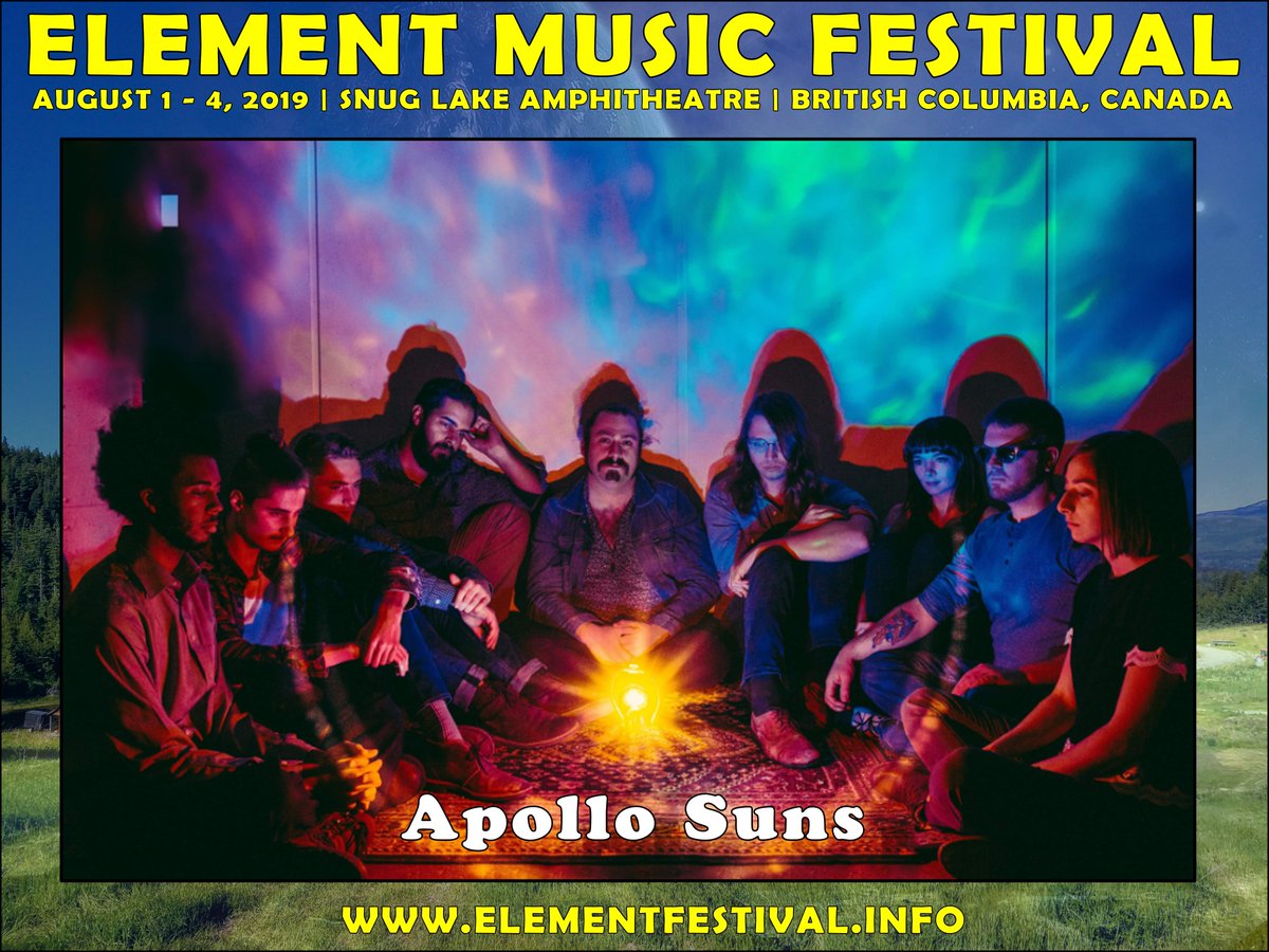We're looking forward to hosting <a href="/ApolloSunsMusic/">Apollo Suns</a> at EMF 2019!

Tickets &amp; More Info: ElementFestival.info

#ElementFestival #Artist #Announce #SnugLake #BritishColumbia #Canada #Live #Music #Camping