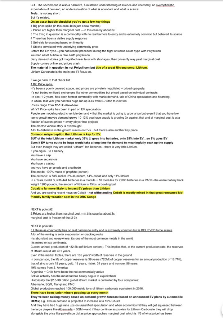 1/ Last year (Feb ‘18) at a private stock picking competition (run by legendary investor friend)—I presented two SHORT ideas.

A pair of names each crashed down over 40%.

Here was the THESIS + PITCH
(with great help + thinking from a rockstar investor friend ‘S.H.,’)...