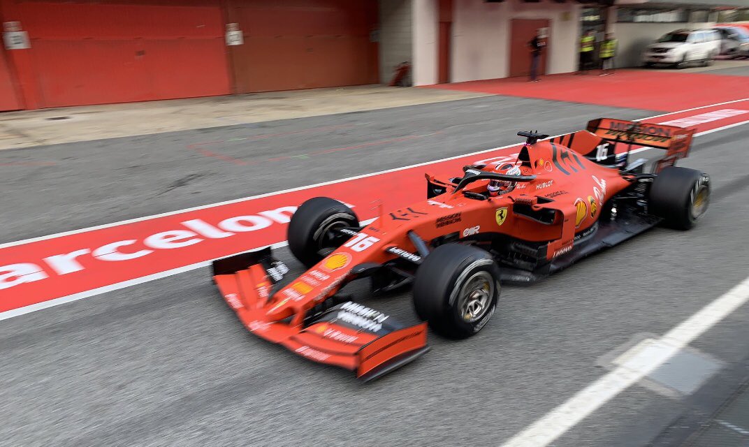 fredveille's tweet image. FORMULE 1 : le meilleur temps de la 2eme journée des #TestDays pour @Charles_Leclerc et @ScuderiaFerrari à Barcelone #F12019 #F1testing #ferrari #CharlesLeclerc
