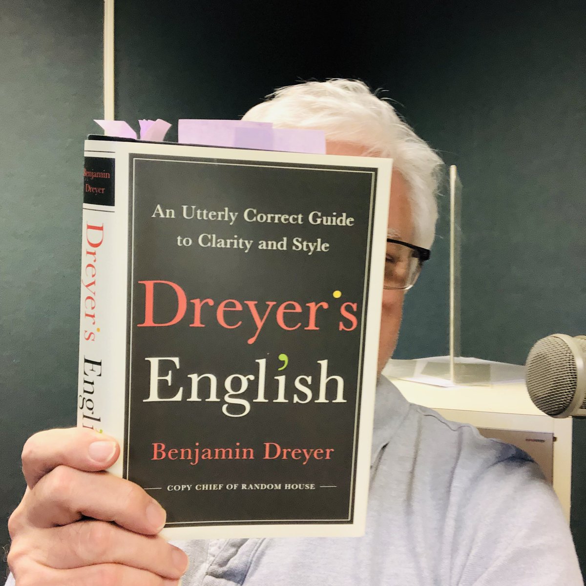 NormanBRadio's tweet photo. Just spent a delightful hour trying to avoid the word "very" with @BCDreyer @randomhouse 
#editor #CopyChief #verycrafty @books #author #englishgrammar #Utterly https://t.co/R0VOmMgAhy