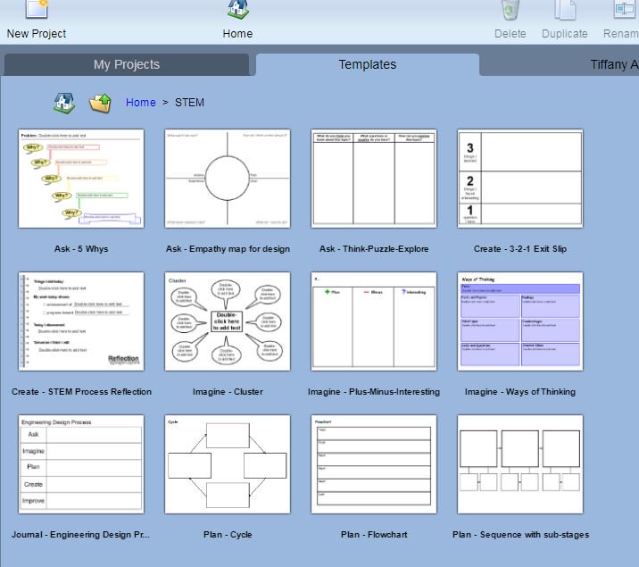 TiffanyAnderle's tweet image. New STEM folder in the Wixie templates!! 

Have students click the Templates tab to see files they can use at any time.  

#wixie #tech4learning #edtech #digitalcreativity #teched #edtechchat #STEAM #STEM