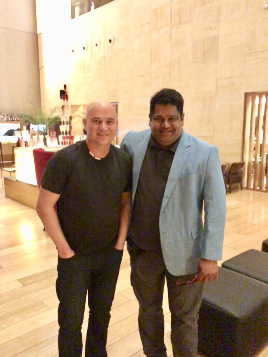 DrRaoPapineni's tweet photo. In Mumbai, India for a Investors Meet, Andre Agassi et al. #PapineniLabs #I_PARTS #NCIsbir #theNCI #PACT_Health #Radiation #Cancer #India #USA #NIH https://t.co/lnfuL9F0jj