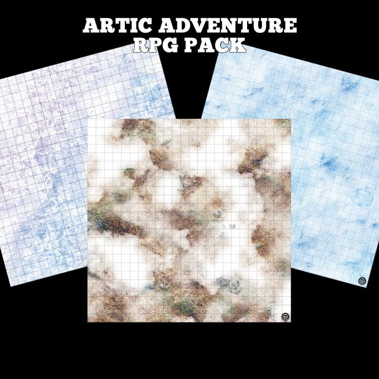 matsbymars's tweet image. Mats by Mars Newsletter: February 2019 - mailchi.mp/10dd99446327/m…
Artic Adventure RPG Pack is finally out! Also check out the release Treasure Island, M3E Beta overlay (on limited designs), and Carnivale Canals
