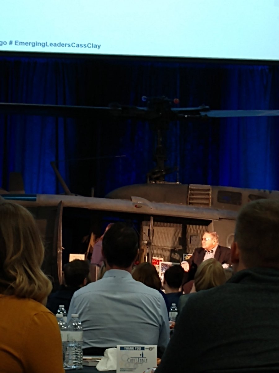 ctisom's tweet image. #EmergingLeadersCassClay
From farm boy to hotel magnate #GaryTharaldson
Whatever you do, be the best you can.