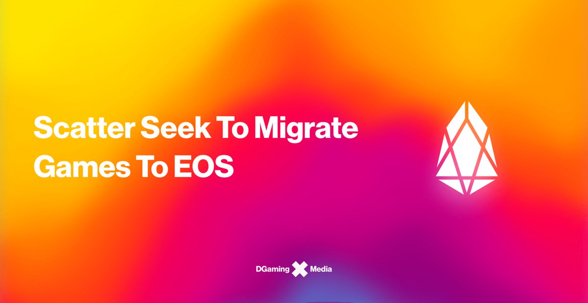 openmarket_one's tweet photo. Many Dapps will get a second chance thanks to @Get_Scatter. Their developers will help Dapp developers to migrate to #EOS blockchain in order to better monetize their games. Get to know who can participate at https://t.co/ku3Y5JzeCy https://t.co/yS9cud561J