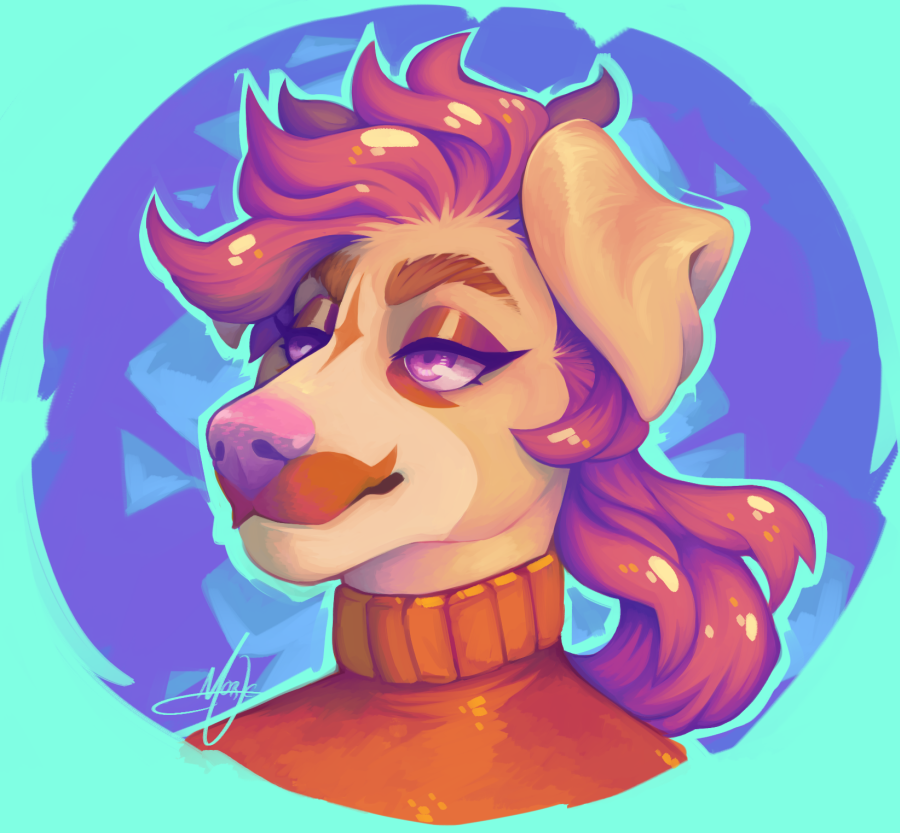 I've been practicing my painting all February and so far this is the only presentable one hahh