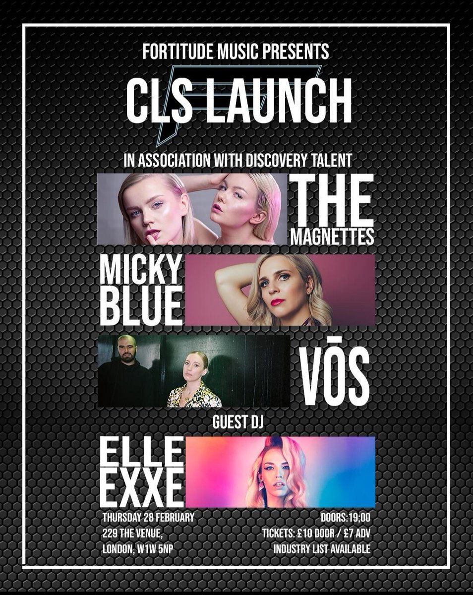 We're playing our most exciting gig to date next Thursday the 28th at 229. You seriously don't want to miss this one!! Industry g list available - dm for link 💕🎈