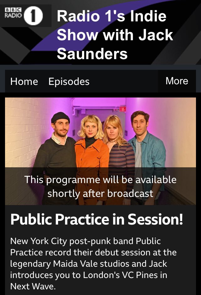Brace Yourself (@braceyourselfpr) on Twitter photo PUBLIC PRACTICE are in session for @jackxsaunders tonight! Tune in to <a href="/BBCR1/">BBC Radio 1</a> from 11pm PUBLIC PRACTICE are in session for @jackxsaunders tonight! Tune in to <a href="/BBCR1/">BBC Radio 1</a> from 11pm