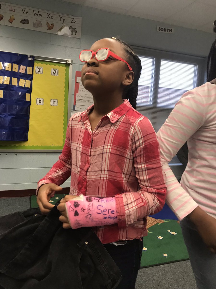 swbailey17's tweet photo. It’s empathy day for these Wagi Kids!  We are learning what it feels like to walk in someone else’s shoes! #wagilabs #iamcucps #ccesdukes https://t.co/2Ug3hOUV0p