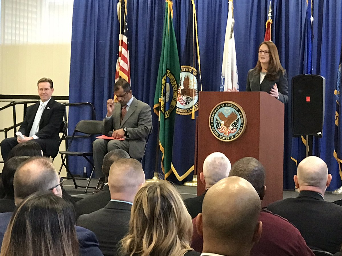 Principal Deputy Under Secretary for Benefits Margarita Devlin marks opening of VBA’s SeaTac-based Decision Review Operations Center by discussing how Veterans will experience a more transparent claims decision-review process as part of implementation of Appeals Modernization Act