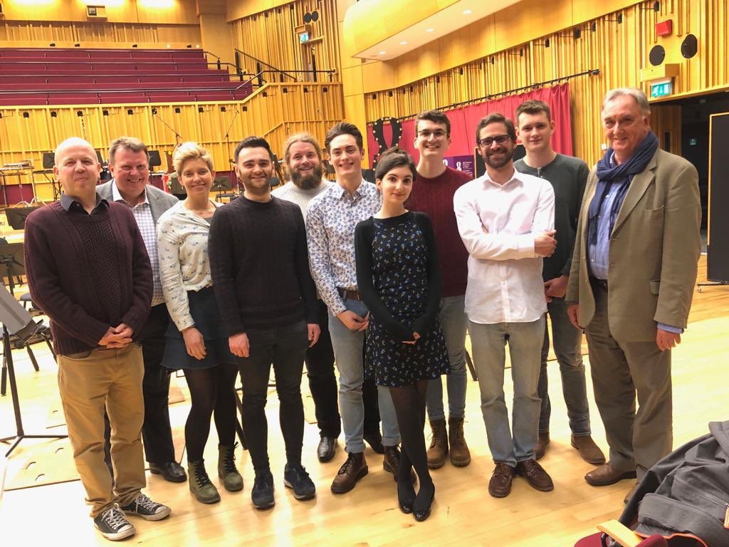 BBCNOW's tweet photo. All ready for tonight’s #CompositionWales 2019! Another great year of new music #ComposerWorkshops #ContemporaryMusic https://t.co/C1xWadcZIO