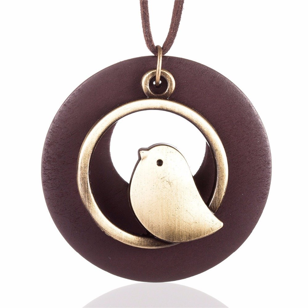 #hashtag4 Women's Vintage Necklace with Bird