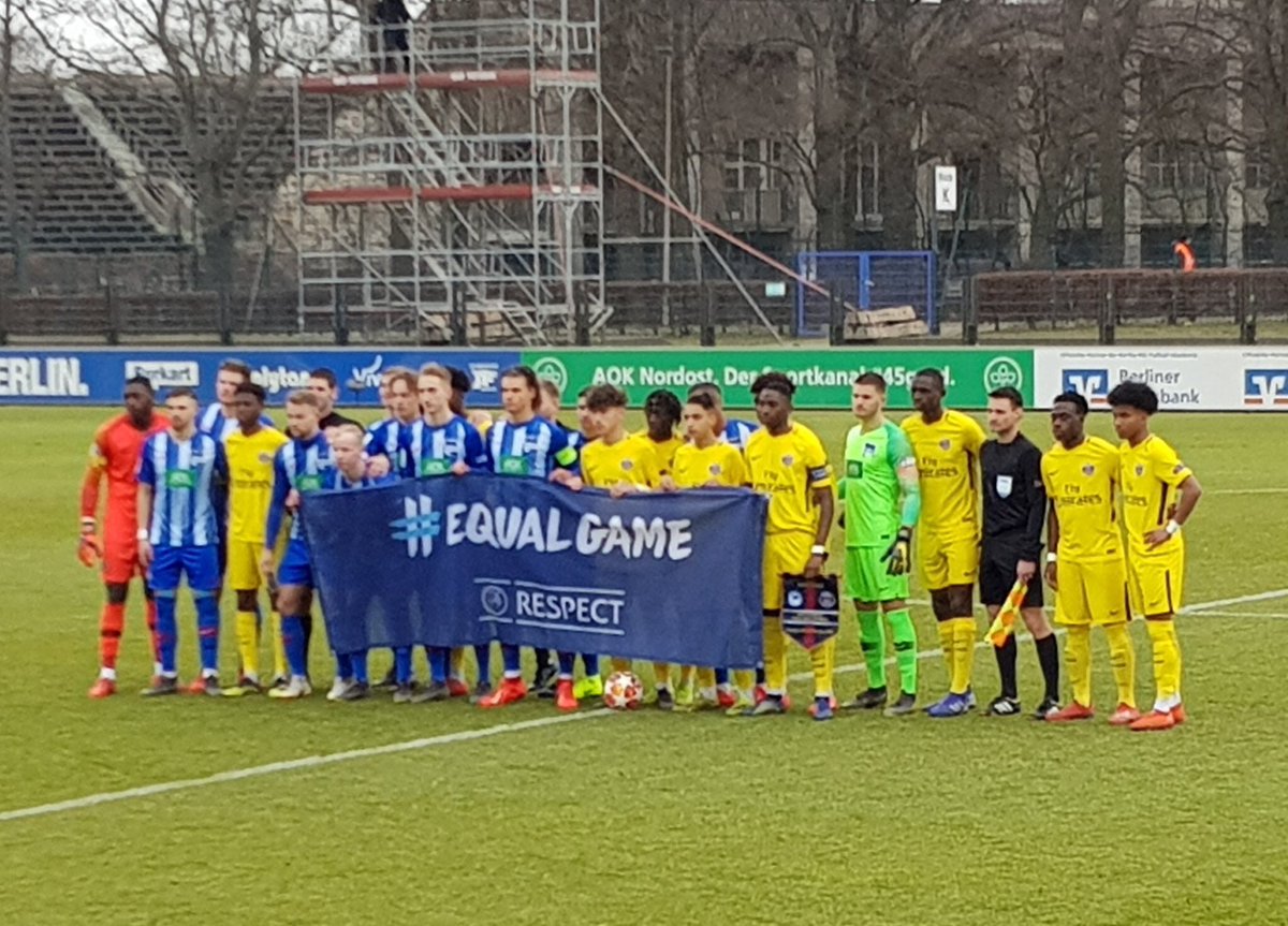 michaelpreetz's tweet photo. Herzlichen Glückwunsch an Michael Hartmann und unsere #BSCU19 zum verdienten Einzug ins Achtelfinale der #UEFAYouthLeague #BSCPSG Großer Sport, Jungs!!! https://t.co/zvE6knOkZc